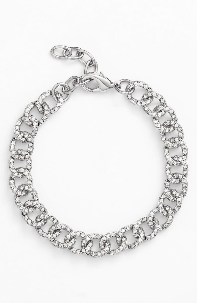 Nordstrom Pavé Link Bracelet, Main, color, 