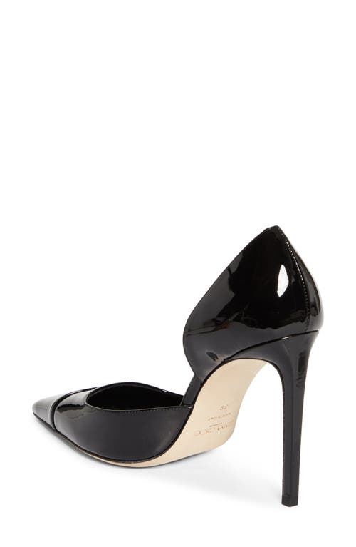 Jimmy Choo Brigitte 100 Patent Leather Pumps In Black