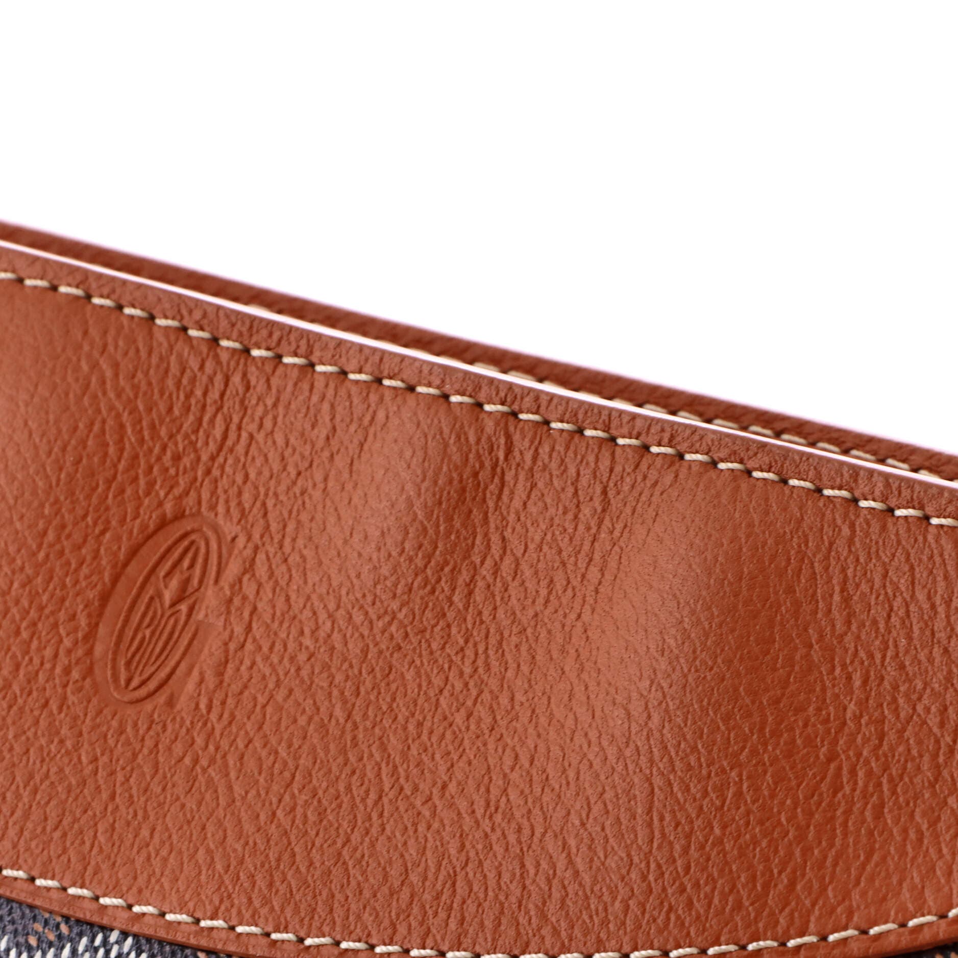 Pre-Owned Goyard Hirondelle Shoulder Bag Coated Canvas and Leather, Alternate, color, Brown