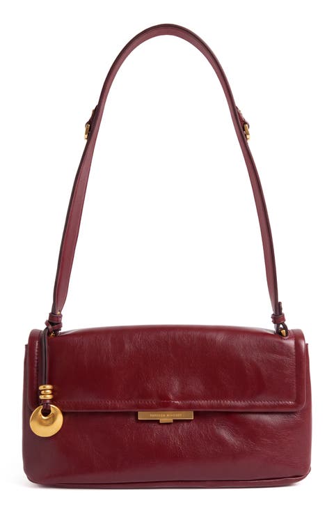 Rowan Small Flap Leather Shoulder Bag