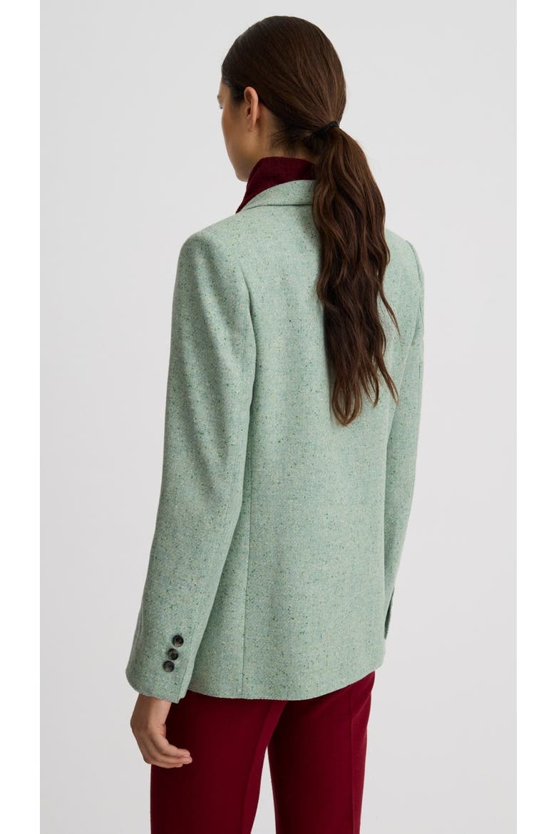 90's Blazer, Alternate, color, Aqua Donegal