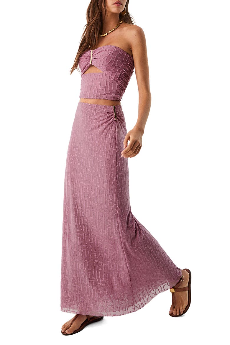 Ray Strapless Cover-Up Top, Main, color, PINK