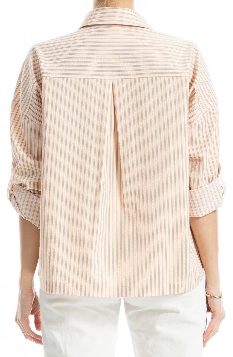 MAX STUDIO Roll Tab Utility Shirt, Alternate, color, 