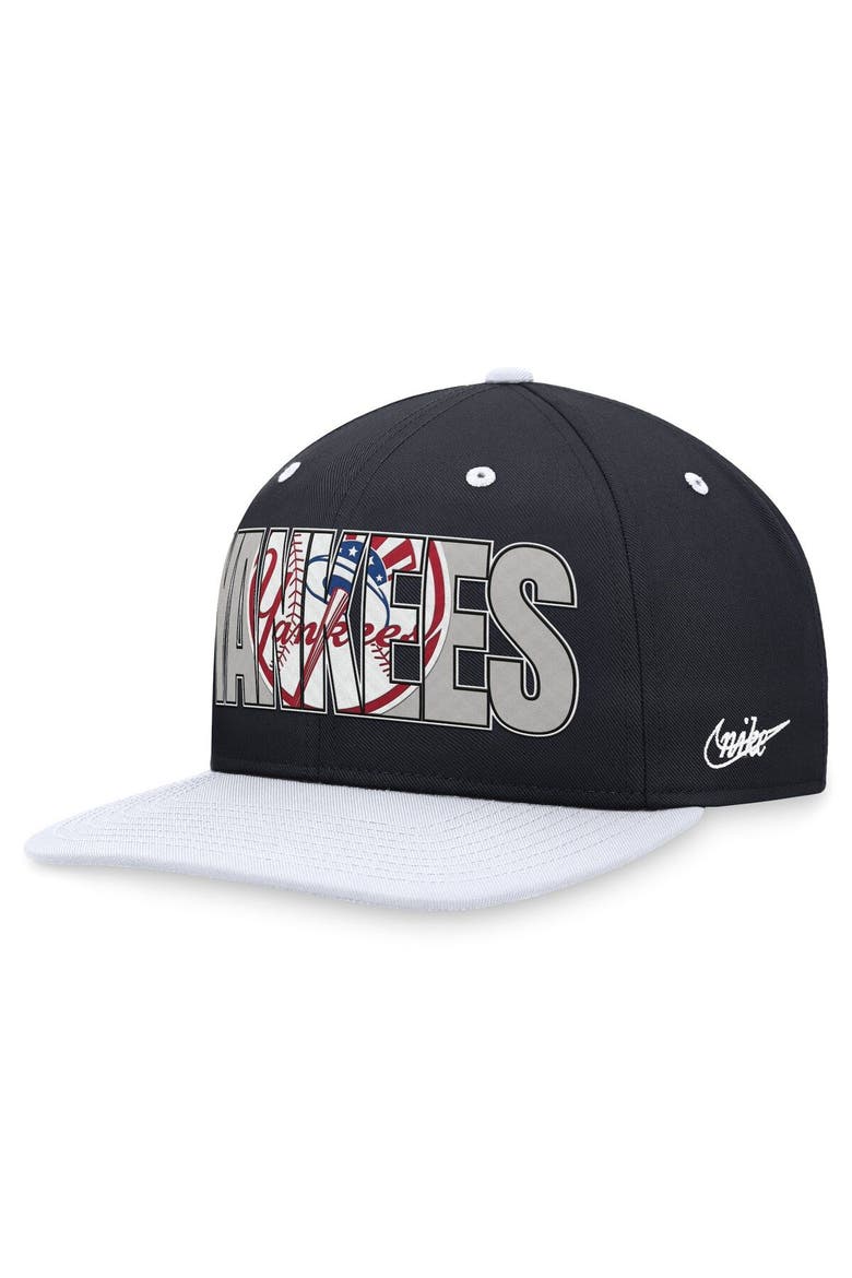 Men's Nike Navy New York Yankees Cooperstown Collection Pro Snapback Hat, Alternate, color, Navy