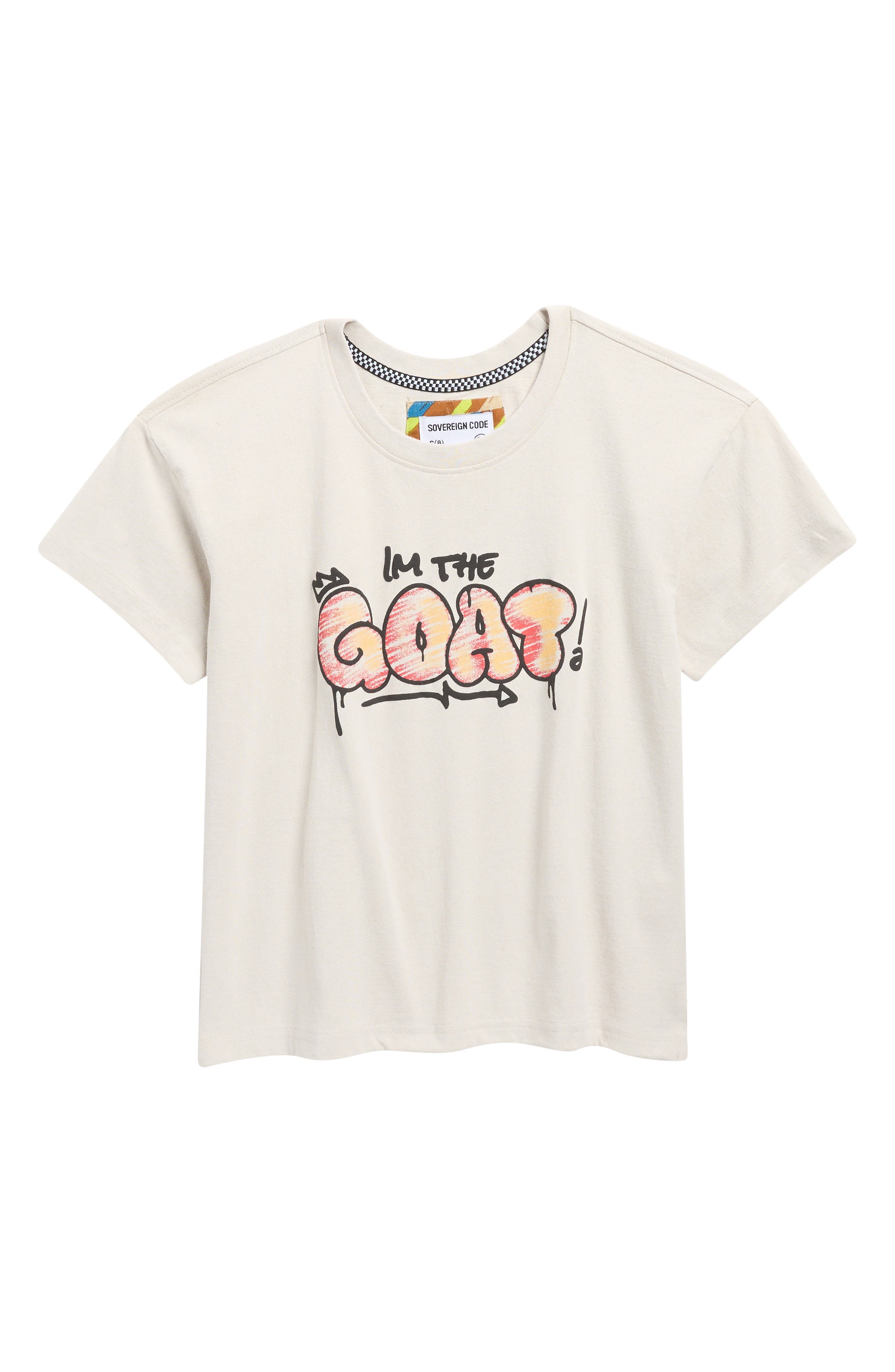 Sovereign Code Kids' I'm the GOAT Graphic T-Shirt
