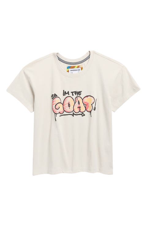 Kids' I'm the GOAT Graphic T-Shirt (Big Kid)