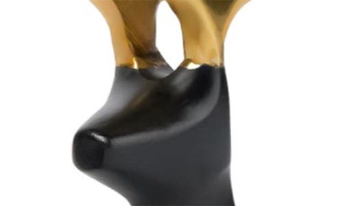 Nambe Mini Prancer Reindeer Figurines, Set Of 3 In Black