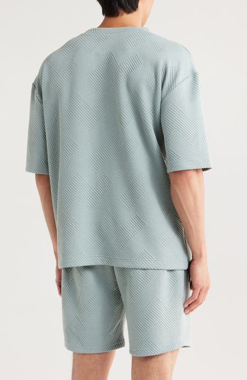 Fleece Factory Geometric Jacquard T-shirt