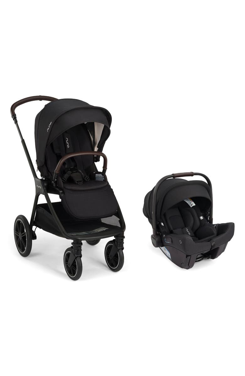 Nuna Triv<sup>™</sup> LX Stroller + Pipa<sup>™</sup> Urbn Car Seat Travel System, Main, color, Caviar