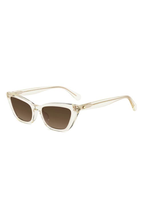 Kate Spade New York Genell 52mm Cat Eye Sunglasses