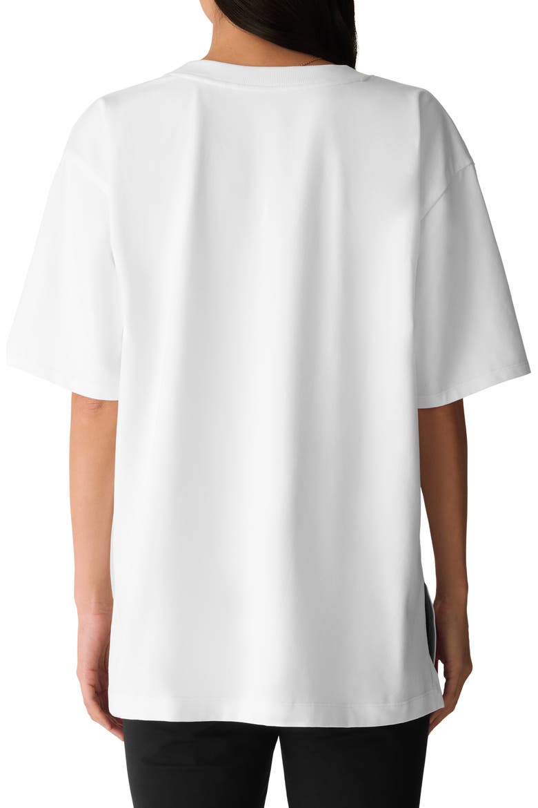 Oversize Crewneck Tunic, Alternate, color, WHITE