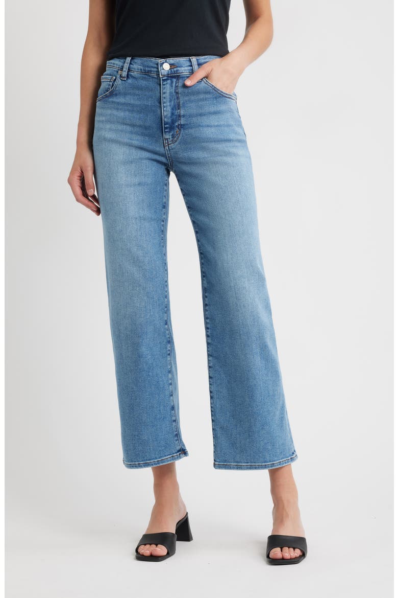 The Mellow Ankle Straight Leg Jeans, Main, color, FLIP