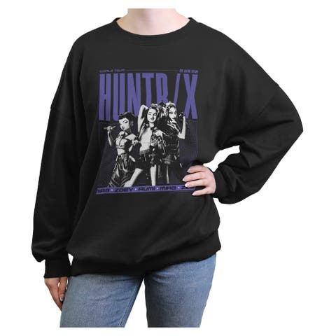 Junior's KPop Demon Hunters Huntrix World Tour Idols  Sweatshirt