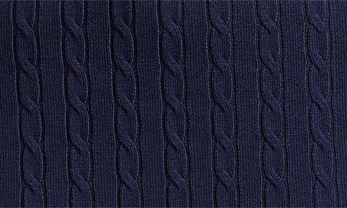 Good American Womens Midnight002 Cable-knit Short-sleeves Knitted Mini Dress Xl In Blue
