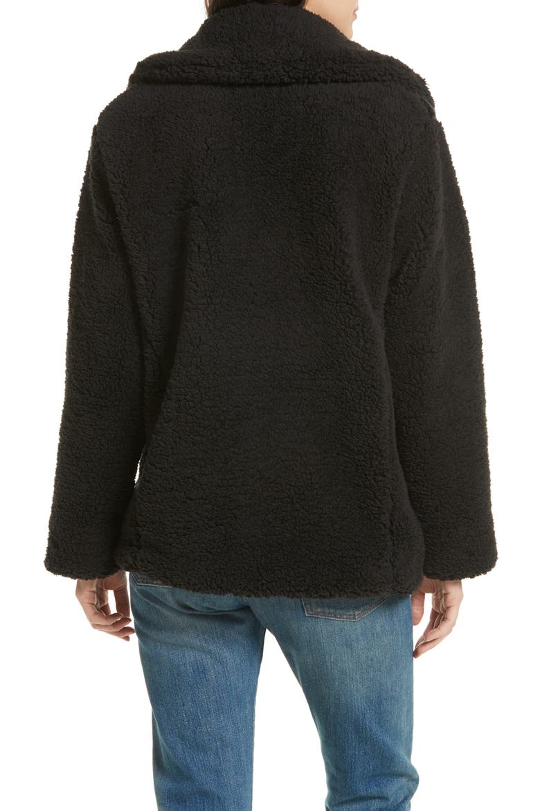Teddy Peacoat, Alternate, color, BLACK
