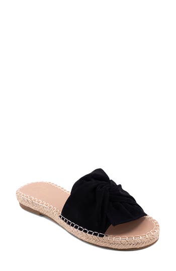 Shushop Doris Slide Sandal In Black