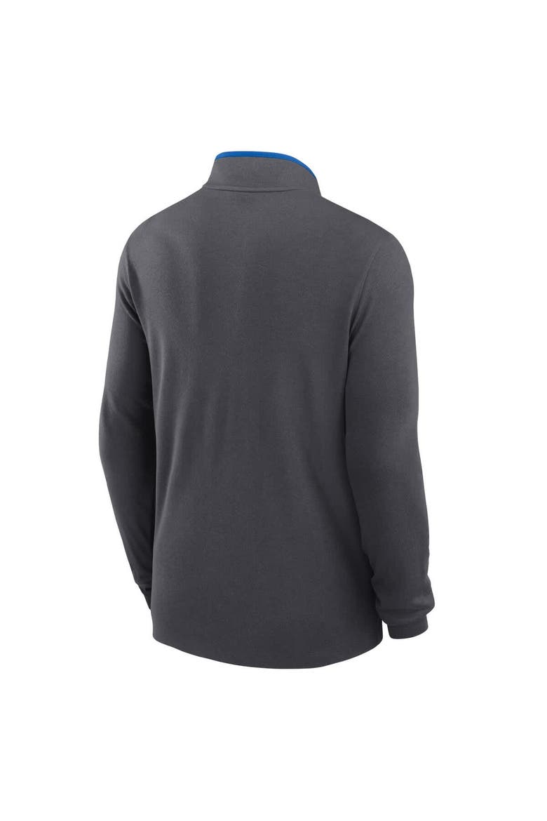 Men's Jordan Brand Anthracite UCLA Bruins Victory Half-Zip Sweatshirt, Alternate, color, Anthracite