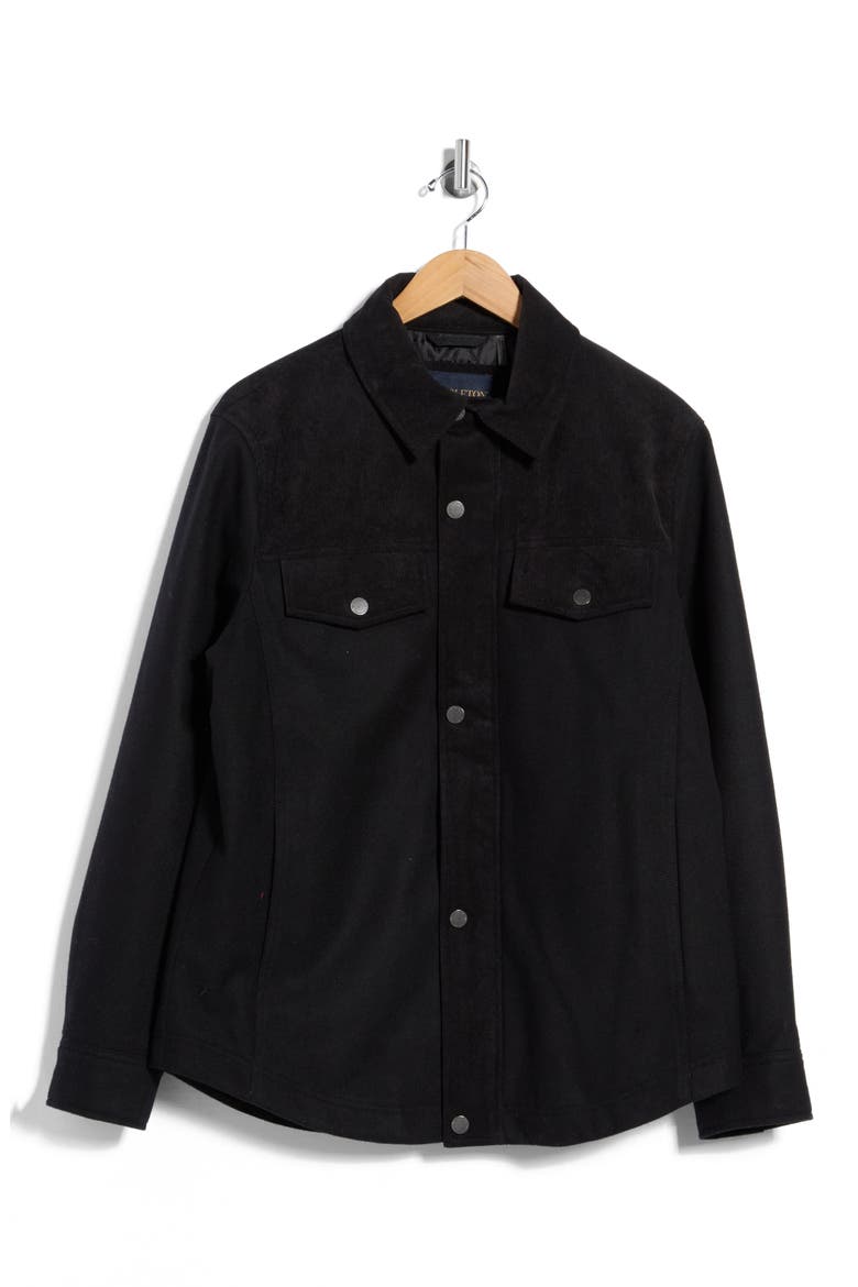 Timberline Hybrid Shirt Jacket, Alternate, color, BLACK-81969