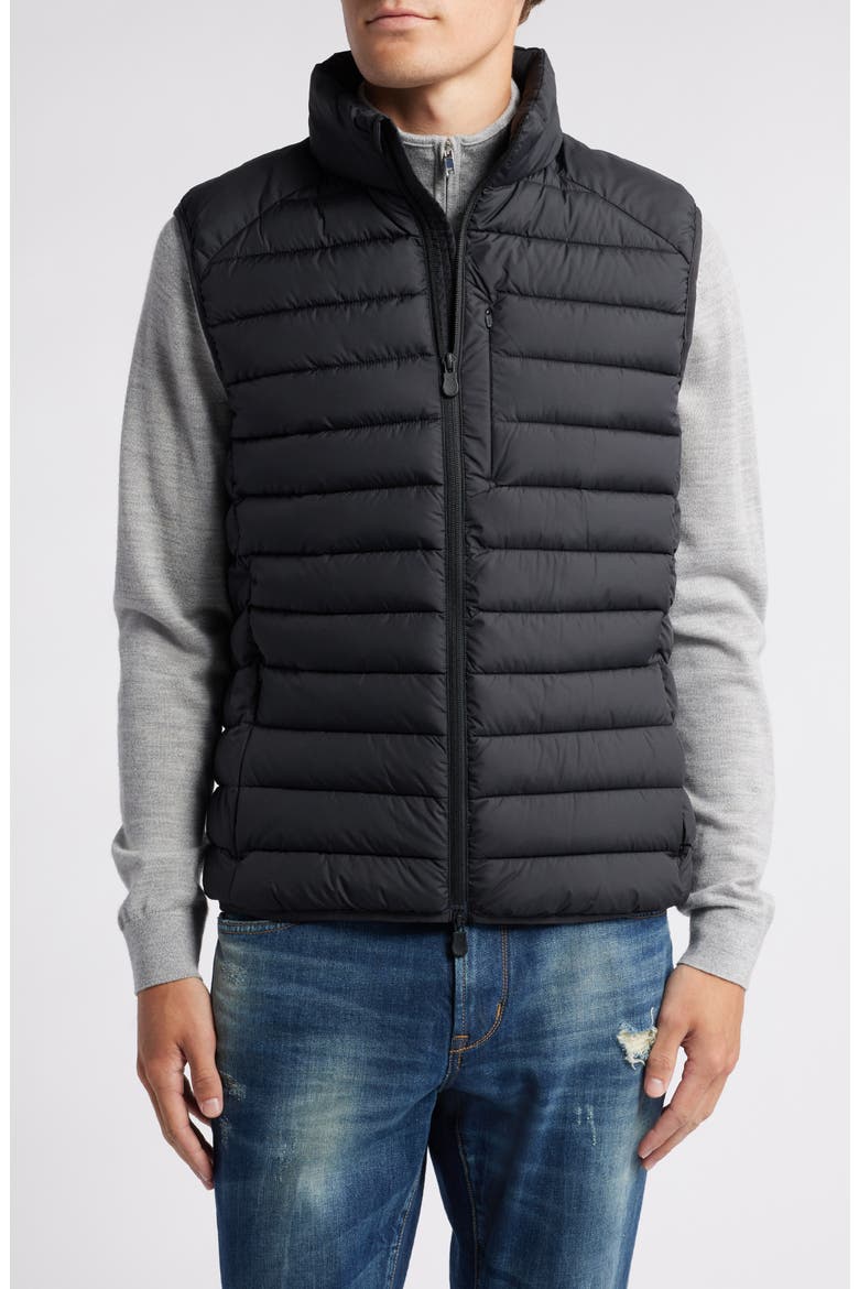 Rhus Quilted Puffer Vest, Alternate, color, BLACK