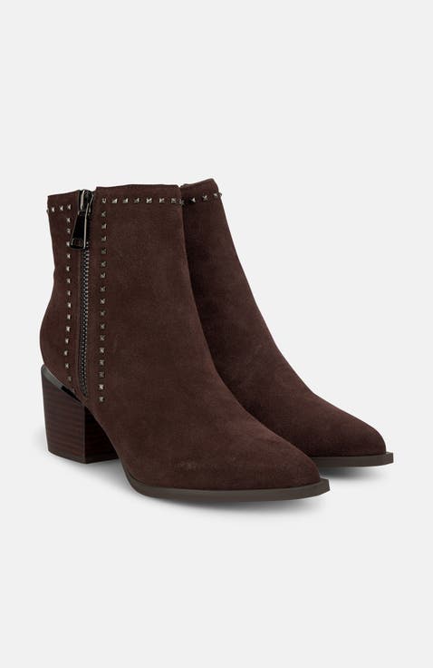 Zip Heel Bootie