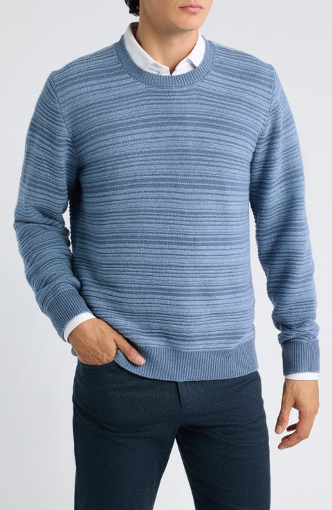Crewneck Wool & Cashmere Sweater