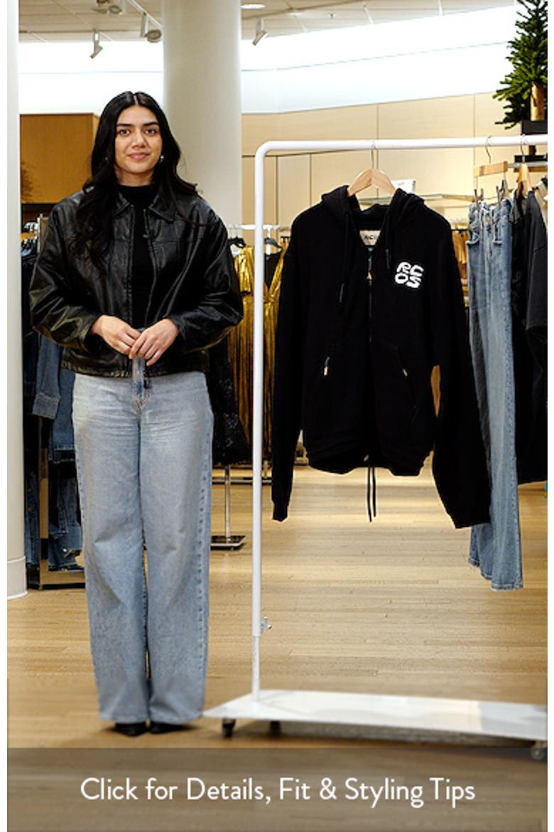 Stack Logo Graphic Zip-Up Hoodie video