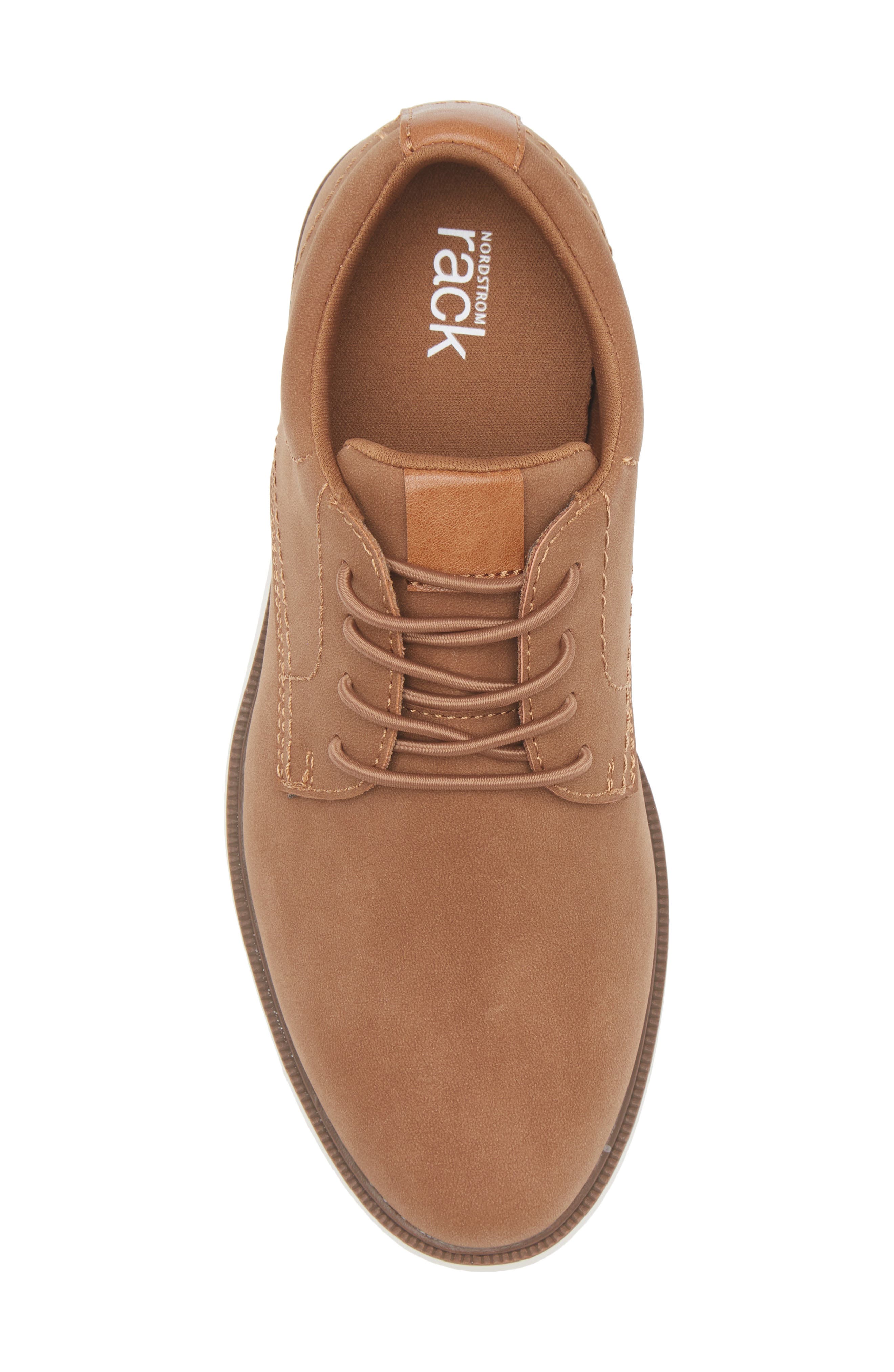 NORDSTROM RACK Kids' Stretch Lace-Up Derby, Alternate, color, 