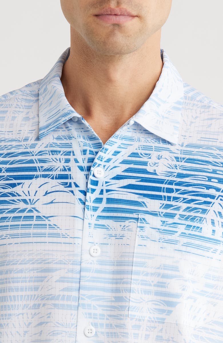 Tommy Bahama Bahama Coast Sardinia Seas IslandZone<sup>®</sup> Short Sleeve Button-Up Shirt, Alternate, color, 