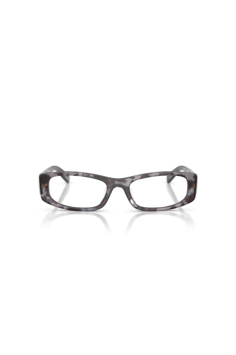 51mm Rectangle optical glasses, Alternate, color, Tortoise