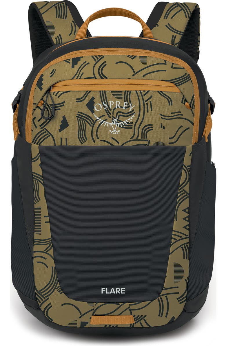 Osprey Flare 27-Liter Backpack, Main, color, Find The Way Print/ Black