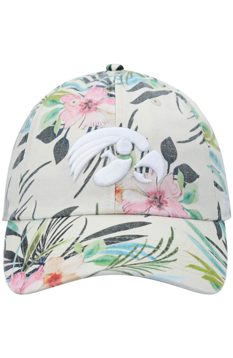 '47 Women's '47 White Iowa Hawkeyes Bloom Clean Up Adjustable Hat, Alternate, color,