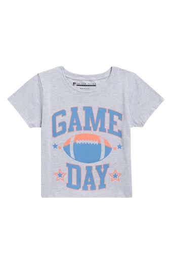 Kids' Game Day Football Cotton Oversize Graphic T-Shirt