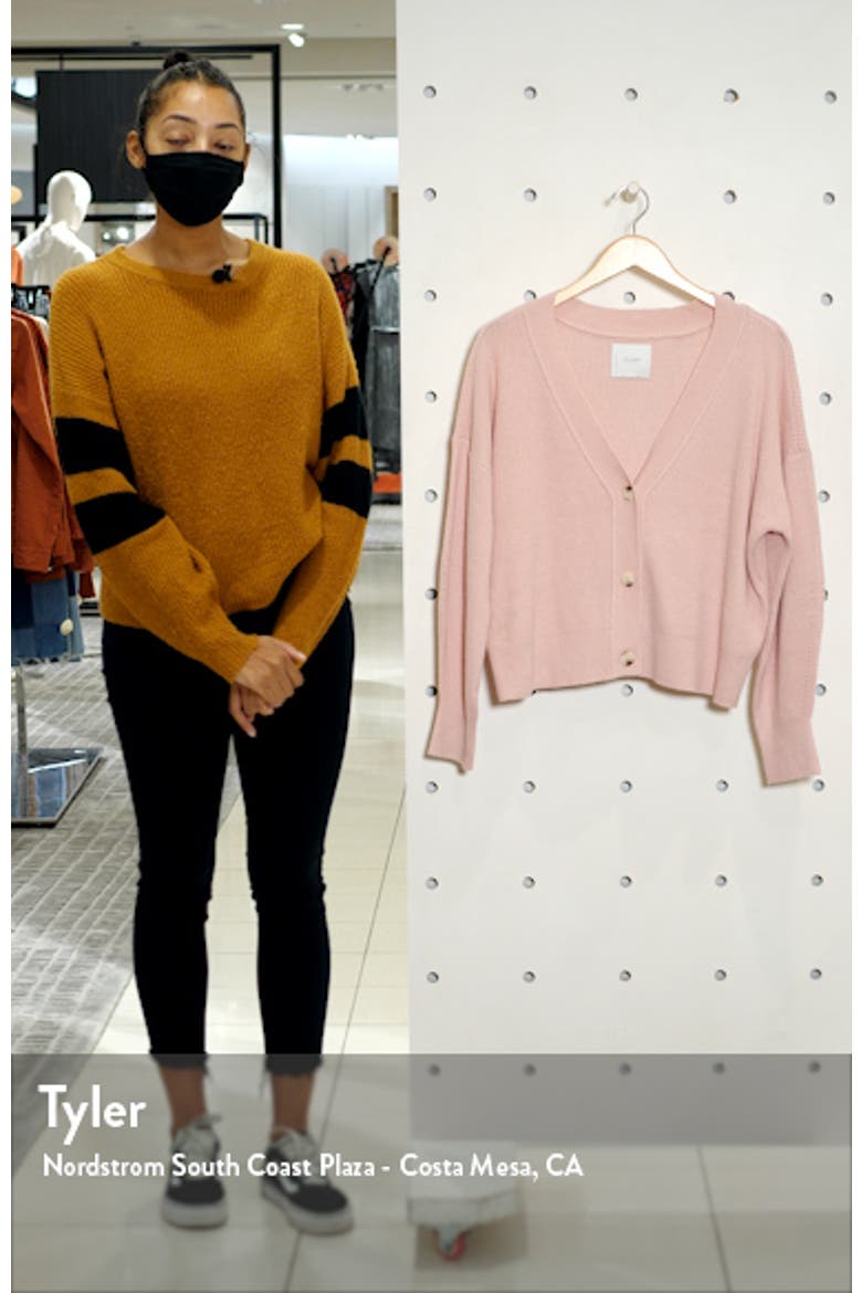 Bre Deep V-Neck Cardigan video