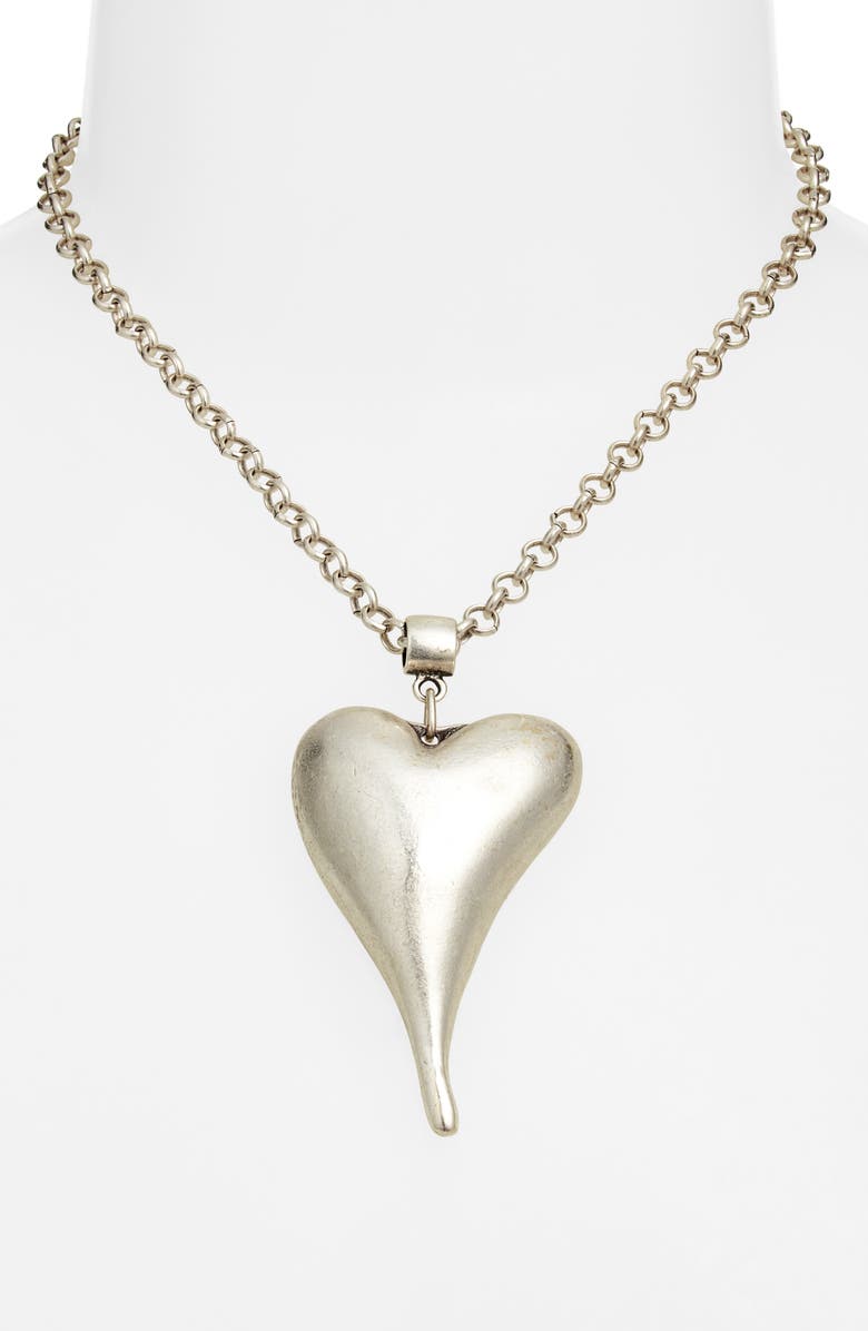 Child of Wild Heart Burst Turkish Necklace, Alternate, color, Silver