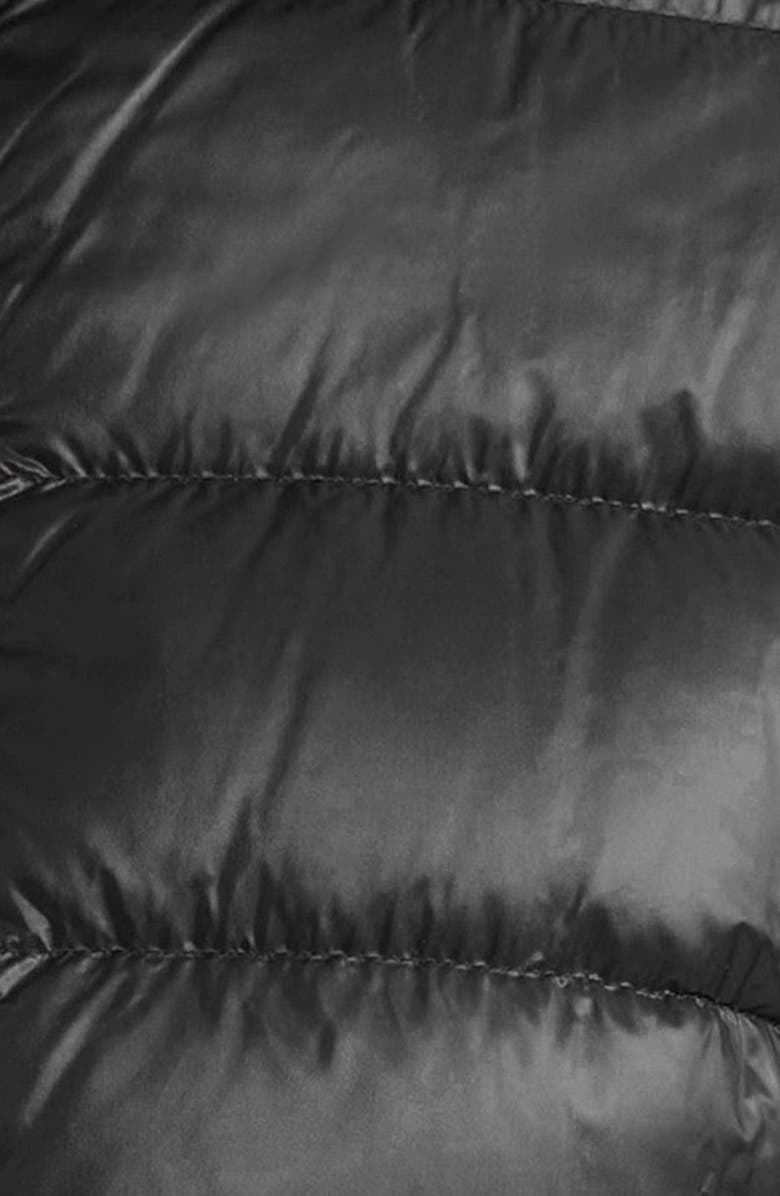 Moncler Gles Hooded Down Jacket, Alternate, color, Black