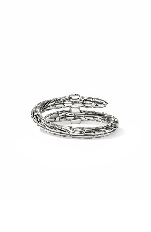 John Hardy Sterling Silver Sapphire Ring In Silver
