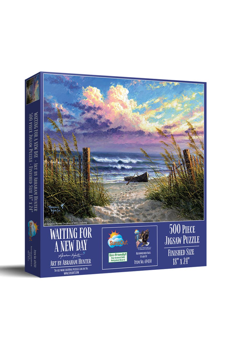 Sunsout Waiting for a New Day 500 piece Jigsaw Puzzle for Adults, Main, color, Multicolor
