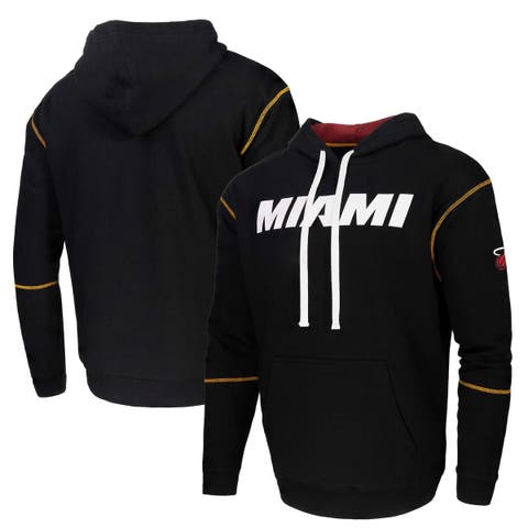 Unisex Black Stadium Essentials Miami Heat Monument Pullover Hoodie