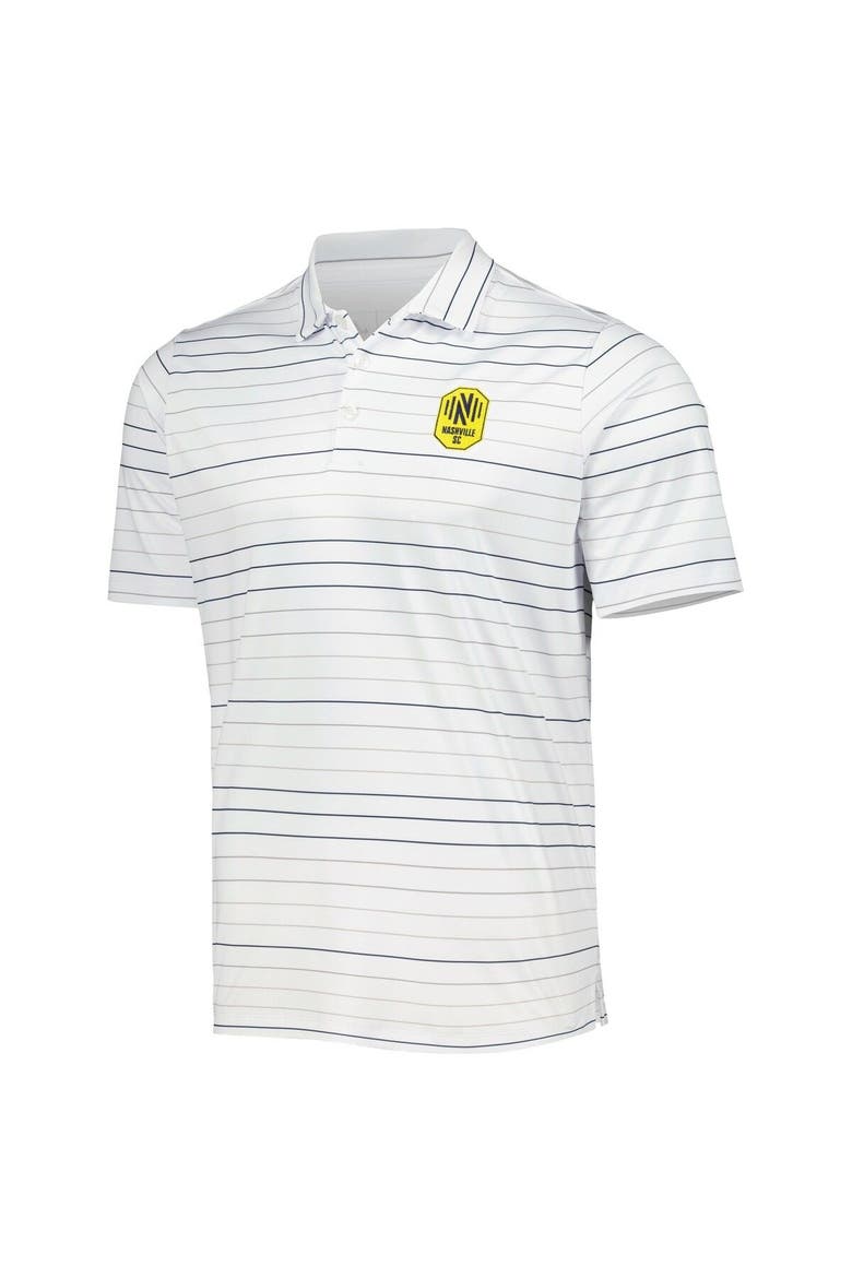 Men's Antigua  White Nashville SC Ryder Polo, Alternate, color, White