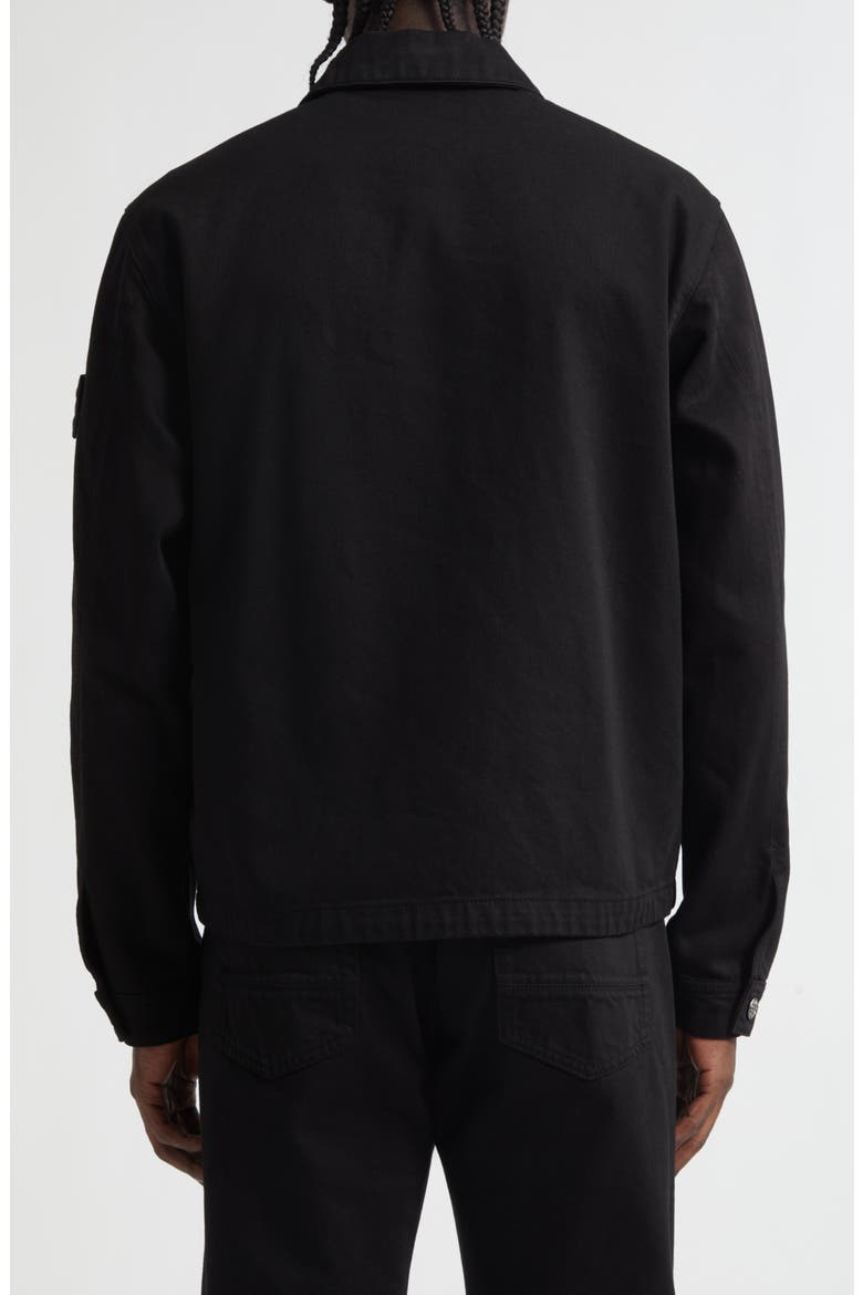 Cotton Canvas Jacket, Alternate, color, V0029 BLACK