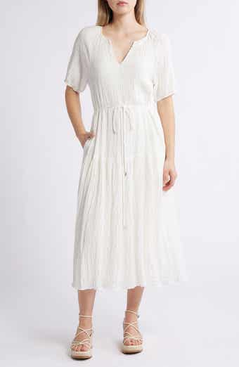 Julia Jordan Smocked Midi Dress