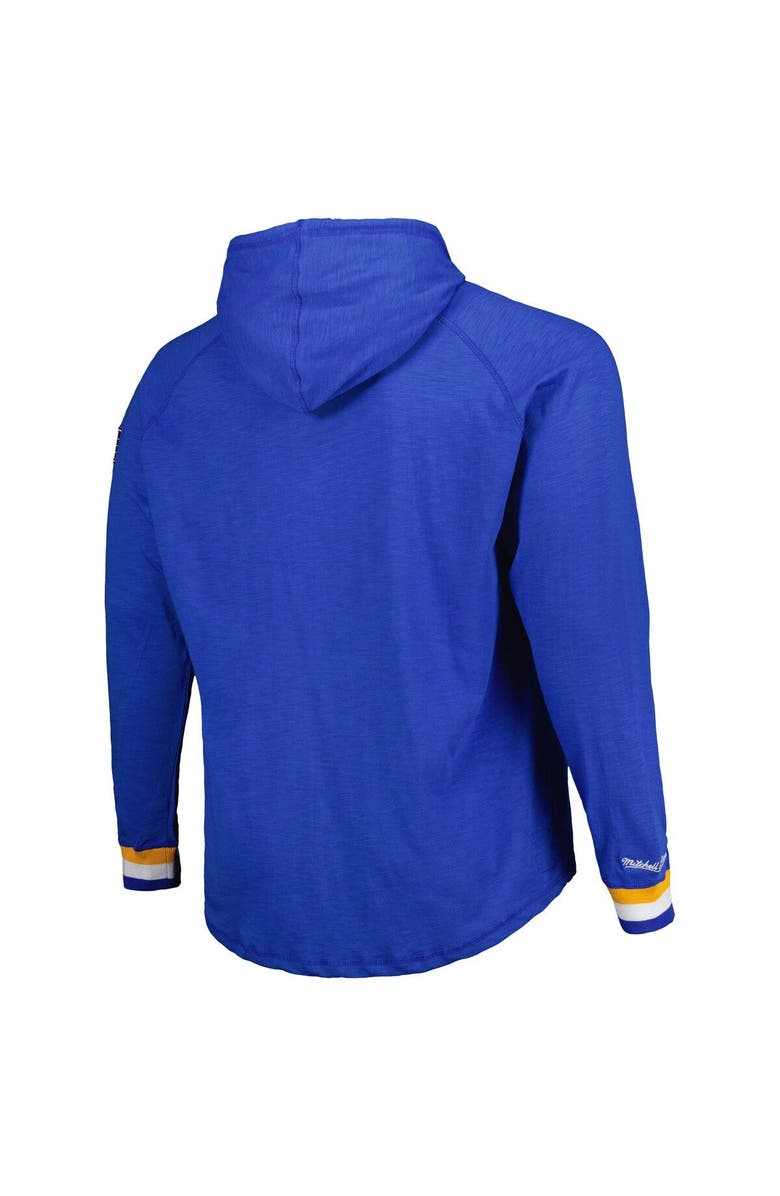 Mitchell & Ness Men's Mitchell & Ness Blue St. Louis Blues Big & Tall Legendary Raglan Pullover Hoodie, Alternate, color, 