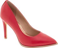 BCBGeneration Hiarlia Chain Trim Pointed Toe Pump