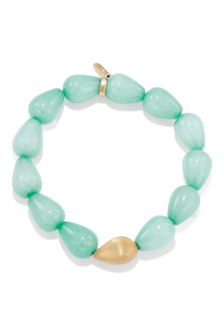 Samui Beaded Bracelet, Main, color, BANYAN GREEN