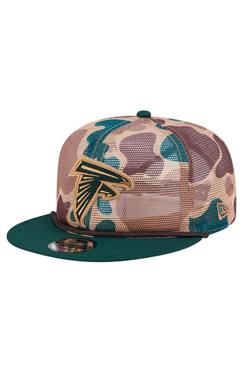 New Era Men
s New Era Camo Atlanta Falcons Duck Camo 9FIFTY Snapback Hat, Main, color, 