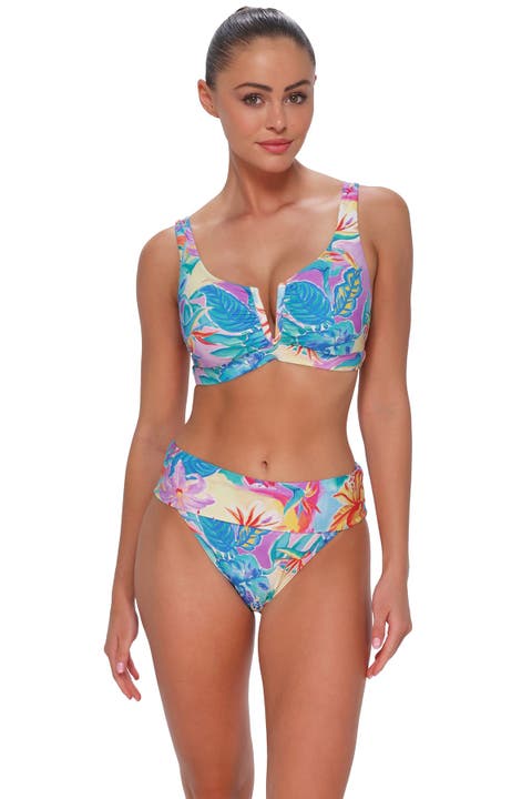 Vienna V-Wire Bikini Swimsuit Top - DD Cup
