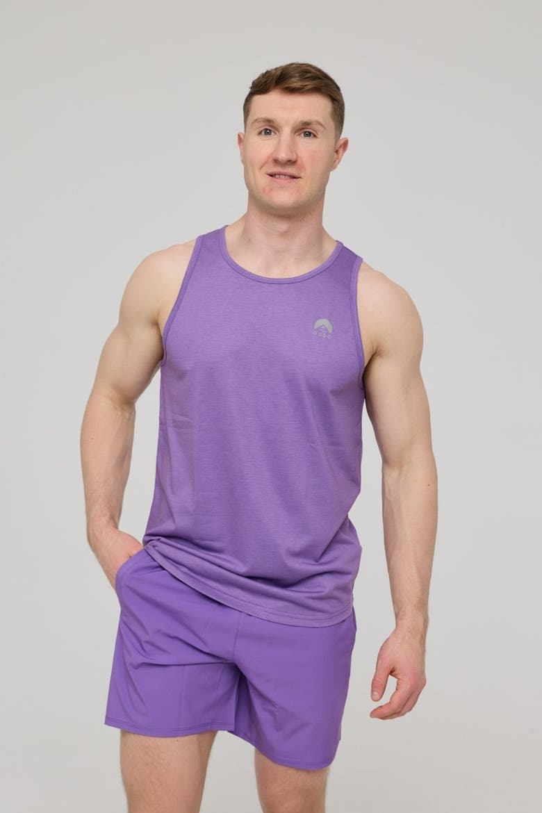 Elite Activewear Tank Purple - Men's, Alternate, color, Purple