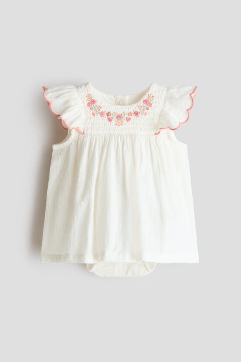 Cotton Bodysuit Dress