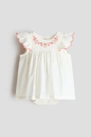 H&M Cotton Bodysuit Dress