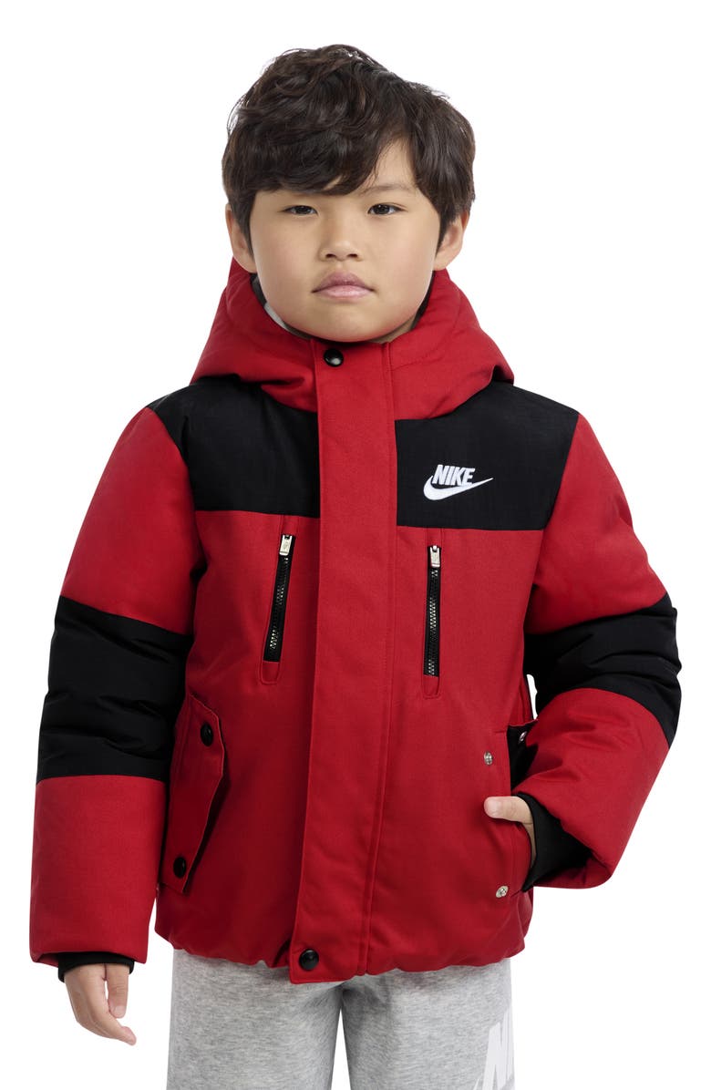 Nike Kids' Outdoor Jacket, Alternate, color, University Red